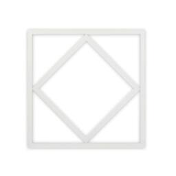 ENER-J Pack of 6 Double Square Borderline LED 60x60 40W 4000 Lumens 3 Years P in White - thumbnail 1
