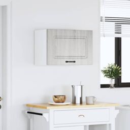 Berkfield Home Kitchen Wall Cabinet Kalmar Grey Sonoma Engineered Wood - thumbnail 3