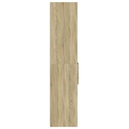 Berkfield Home Highboard Sonoma Oak 40x42.5x185 cm Engineered Wood in Brown - thumbnail 5