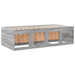 Berkfield Home Versatile Daybed with Drawers without Mattress Grey Sonoma 90x200 cm - thumbnail 6
