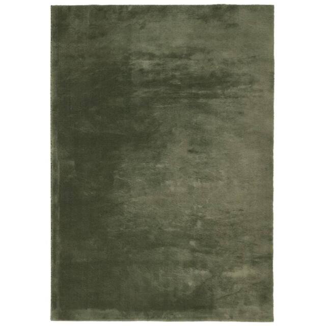 Berkfield Home Rug HUARTE Short Pile Soft & Washable Forest Green 160x230 cm - Size: Medium - image 1