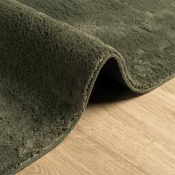 Berkfield Home Rug HUARTE Short Pile Soft & Washable Forest Green 160x230 cm - Size: Medium - thumbnail 6