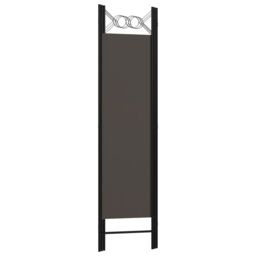 Berkfield Home 3-Panel Room Divider Anthracite 120x180 cm in Black - thumbnail 4