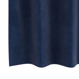 Berkfield Home Blackout Curtains with Eyelets 2 pcs Dark Blue Velvet - thumbnail 5