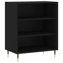 Berkfield Home Sideboard Black 57x35x70 cm Engineered Wood - Size: 57 x 35 x 70 cm - thumbnail 2