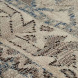 The Rug Shop UK Blue Traditional Persian Geometric Easy To Clean Latex Back Rug - Size: 240 cm x 340 cm - thumbnail 2