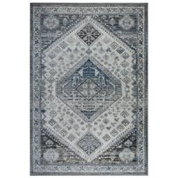 The Rug Shop UK Blue Traditional Persian Geometric Easy To Clean Latex Back Rug - Size: 240 cm x 340 cm - thumbnail 5