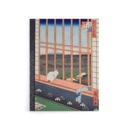 "Artery8 Hiroshige Asakusa Fields Canvas Japanese Wall Art - Size: W18"" x H24""" - thumbnail 1