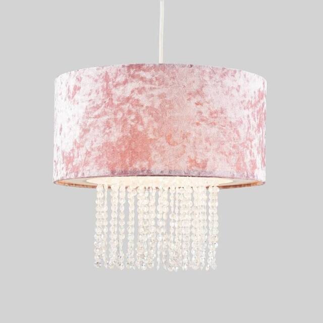 SPETLEK Ceiling Light Shade No Add LED Bulb Pink - image 1