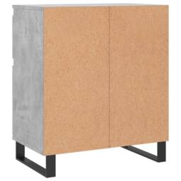 Berkfield Home Sideboard Concrete Grey 60x35x70 cm Engineered Wood - Size: 60 x 35 x 70 cm - thumbnail 8