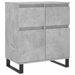 Berkfield Home Sideboard Concrete Grey 60x35x70 cm Engineered Wood - Size: 60 x 35 x 70 cm - thumbnail 3