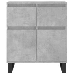 Berkfield Home Sideboard Concrete Grey 60x35x70 cm Engineered Wood - Size: 60 x 35 x 70 cm - thumbnail 5