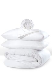 The Linen Consultancy 'TLC 5 Star Hotel Concept' 500TC Cotton Sateen Flat Sheet in White - Size: Super King Flat - thumbnail 3
