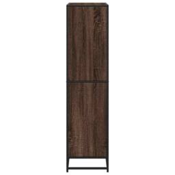 Berkfield Home Modern Bookcase Brown Oak 80.5x35x139 cm Engineered Wood - thumbnail 5