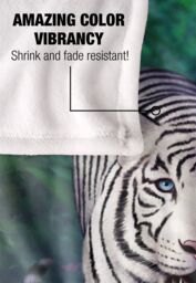 JQ Licensing Jlo White Tiger & Cubs Silky Touch Super Soft Throw Blanket 152 X 127 cm - thumbnail 4
