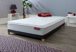 "Rest Relax Hybrid Memory Foam Pocket Sprung Mattress, Visco Therapy Harmony 2000, Orthopaedic Support, 24cm / 10"" Deep in White - Size: Small Double" - thumbnail 8