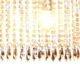 Berkfield Home Traditional Ceiling Lamp with Crystal Beads Silver 104 cm E14 - thumbnail 8