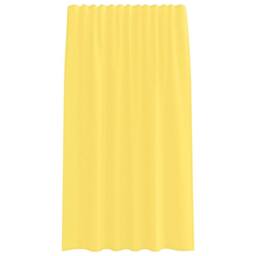 Berkfield Home Voile Curtains with Rod Pockets 2 pcs Yellow - thumbnail 4