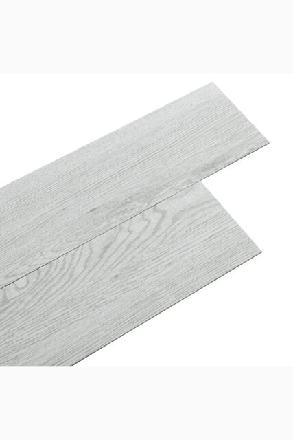 Living and Home 36Pcs PVC Wooden Self-adhesive Laminate Flooring Planks in Grey - image 1
