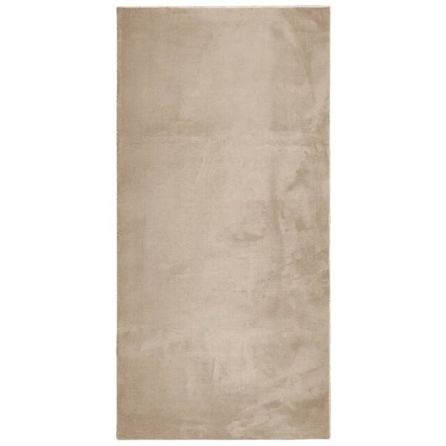 Berkfield Home Rug HUARTE Short Pile Soft & Washable Sand 100x200 cm in Beige - Size: Medium - image 1