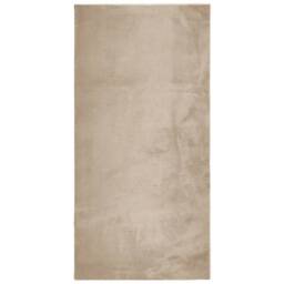 Berkfield Home Rug HUARTE Short Pile Soft & Washable Sand 100x200 cm in Beige - Size: Medium - thumbnail 1