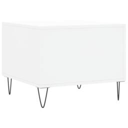 Berkfield Home Coffee Tables 2 pcs White 50x50x40 cm Engineered Wood - Size: 50 x 50 x 40 cm - thumbnail 9