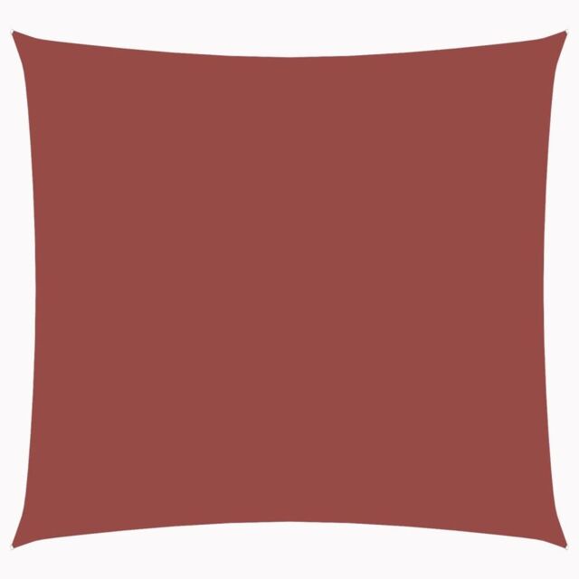 Berkfield Home Sunshade Sail Oxford Fabric Square 3x3 m Terracotta in Brown - image 1
