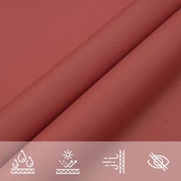Berkfield Home Sunshade Sail Oxford Fabric Square 3x3 m Terracotta in Brown - thumbnail 6
