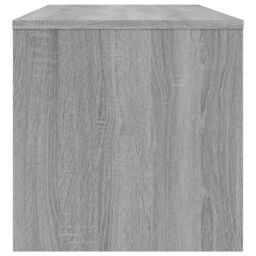 Berkfield Home TV Cabinet Grey Sonoma 100x40x40 cm Engineered Wood - Size: 100 x 40 x 40 cm - thumbnail 5