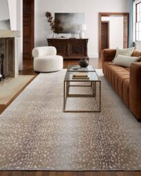 Livabliss Roma-Animal Skin Tan Grey Ivory Living Dining Bedroom Rug - Size: 120 cm x 170 cm - thumbnail 7