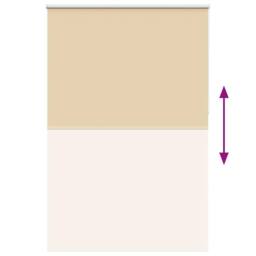 Berkfield Home Roller Blind Blackout Beige 165x210 cm Fabric Width 161.6 cm Polyester - thumbnail 5