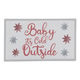 Artsy Mats Baby it's Cold Outside Outdoor Doormat - Size: 40 cm x 70 cm - thumbnail 2