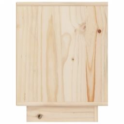 Berkfield Home Bedside Cabinets 2 pcs 40x30x40 cm Solid Wood Pine in Brown - Size: 40 x 30 x 40 cm - thumbnail 6