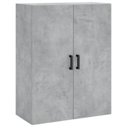 Berkfield Home Highboard Concrete Grey 69.5x34x180 cm Engineered Wood - thumbnail 5