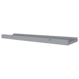 Berkfield Home Picture Frame Ledge Shelves 2 pcs Grey 60x9x3 cm MDF - Size: 60 x 9 x 3 cm - thumbnail 6