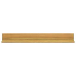 Berkfield Home Wall Shelves 2 pcs 90x10x10 cm Solid Wood Teak in Brown - Size: 90 x 10 x 10 cm - thumbnail 3