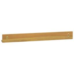Berkfield Home Wall Shelves 2 pcs 90x10x10 cm Solid Wood Teak in Brown - Size: 90 x 10 x 10 cm - thumbnail 4