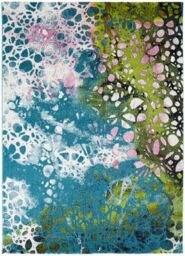 The Rug Shop UK Blue Modern Abstract Polypropylene Funky Area Rug - Size: 240 cm x 330 cm - thumbnail 7