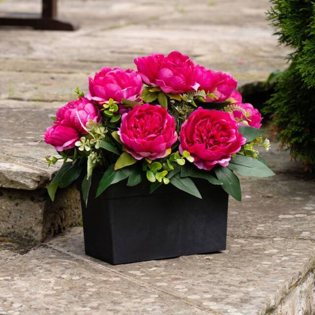 Scottish Everlastings Ltd Dark Pink Peony UV Trough - image 1