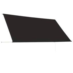 Berkfield Home Retractable Awning 300x150 cm Anthracite in Black - thumbnail 4