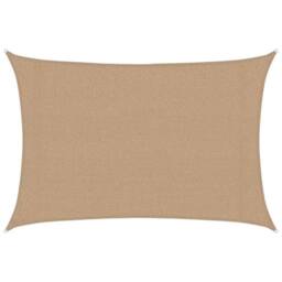 Berkfield Home Sunshade Sail 160 g/m¬≤ Taupe 3x4 m HDPE - thumbnail 2
