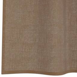 Berkfield Home Voile Curtains with Grommets 2 pcs Light Brown - thumbnail 6