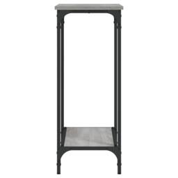 Berkfield Home Console Table Grey Sonoma 75x30.5x75 cm Engineered Wood - thumbnail 5