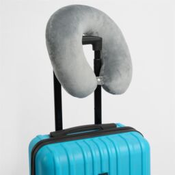 OHS Neck Pillow Travel Support U Shape Soft Head Rest Cushion in Charcoal - thumbnail 6