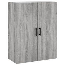 Berkfield Home Highboard Grey Sonoma 69.5x34x180 cm Engineered Wood - thumbnail 5
