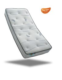 Sareer Furniture Limited Cool Blue Memory Coil Mattress in White - Size: Double - thumbnail 2
