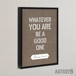 "Artery8 Dictionary Page Quote Abraham Lincoln Framed Canvas Wall Art Print in Brown - Size: W18"" x H24""" - thumbnail 2
