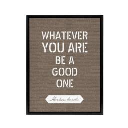 "Artery8 Dictionary Page Quote Abraham Lincoln Framed Canvas Wall Art Print in Brown - Size: W18"" x H24""" - thumbnail 1