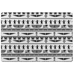 Benjamin Tate Design Tribal Egyptian Art Designer Rug in Natural - Size: Large - thumbnail 1