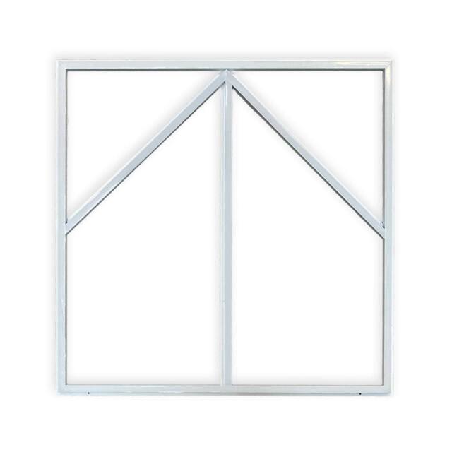 ENER-J 60x60cm LED Frame Panel Light 6000K with Blue Arrow Design 40W in White - Size: 60x60 cm - image 1